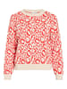 Vila Strickpullover in Hibiscus1