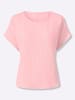 Heine Baumwollbluse in hellrosé