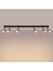 Nice Lamps Plafond SOLARA 6L schwarz/gold H 315