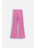 Coccodrillo Gerippte Leggings mit langem Bein in rosa