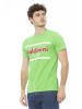 Baldinini Trend Zweifarbig Grün Baumwolle Herren T-Shirt