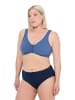 Ulla Popken Bustier in helles segelblau