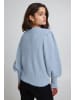 ICHI Strickjacke in blau