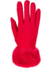 styleBREAKER Touchscreen Handschuhe in Rot