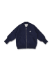 MANITOBER Wollwalk Bomber Jacke in Navy