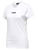 Hummel Hummel T-Shirt S/S Hmloffgrid Multisport Damen in WHITE/FORGED IRON
