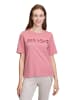 CARTOON Rundhals-Shirt kurzarm in Patch Rosé/Blue