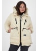 alife and kickin Winterjacke, Anorak, Outdoorjacke, Steppjacke, Steppmantel, Langjacke, Wintermantel RachelAK A in creme