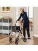 COSTWAY Rollator Schmal für Wohnung in Weiß