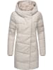 ragwear Wintermantel Pavla Coat in Ecru