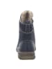Josef Seibel Schnür-Stiefeletten für Damen in dunkel-blau