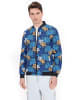 MO Men Jacket in orange multicolor