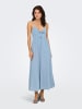 ONLY Kleid in Light Blue Denim