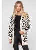 Cloud5ive Cloud5ive Knit Cardigan in black/beige