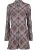 Noisy may Day Dress in charcoal gray