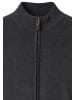 Redmond Strickjacke Basic in Dunkelgrau