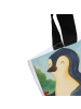 Mr. & Mrs. Panda Strandtasche Pinguin Marienkäfer Design mit Spruch in Weiß
