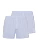 Hanro Boxershorts Fancy Woven in Light Blue