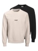 Jack & Jones 2er-Pack Sweatshirt in Black