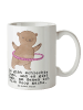 Mr. & Mrs. Panda Kaffeetasse Bär Hula Hoop mit Spruch in Weiß