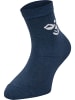 Hummel Crew Socken Sutton 3-Pack Kinder in BLACK/GREY MELANGE/BLUE NIGHTS