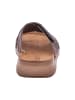 Fischer Markenschuh Pantolette in braun