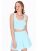 myMO ATHLSR Women Top in aqua offwhite