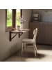 relaxdays Klapptisch Wand in Braun - (B)60 x (H)27 x (T)40 cm