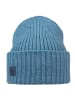 Buff Knitted Beanie Erviny in Blau