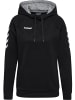 Hummel Baumwoll-Hoodie Hmlgo Cotton Hoodie Woman in BLACK