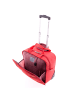Gladiator 2100 2 Rollen Pilotentrolley 36 cm Laptopfach red