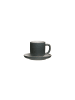 Ritzenhoff & Breker Espressotasse mit Untertasse Jasper in – 100 ml in Grau