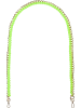 styleBREAKER Taschengurt mit Kette in Neongelb