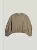 G-Star Raw Logo Crew Sweatshirt brindle