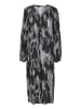 Kaffe Kleid BPsusanne Loose fit in Black/White Graphic Print