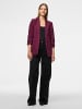 Pieces Blazer in Grape Wine