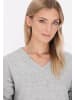 DreiMaster Klassik Damen Pullover in Grau Melange