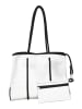 NAEMI Damen Handtasche in Silber