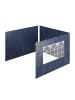 relaxdays 3 x Pavillon-Seitenteile in Blau - 2 x 3 m
