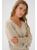 Kaffe Strickpullover KAlone Regular fit in Classic Sand Melange