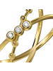 GoldDream 333 Gelbgold - 8 Karat Damen Ringe Crossed Fingerring  58 (18,5)