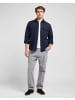Lee Langarmhemd Workwear in Indigo Jaspe