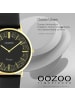 Oozoo Armbanduhr Oozoo Vintage Series schwarz mittel (ca. 36mm)