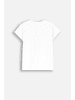 Coccodrillo T-Shirt mit kurzen Ärmeln in weiß