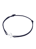 Elli Armband 925 Sterling Silber Anker in Blau