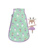 Schlummersack Babyschlafsack, 1.0 TOG in Mint-Lila