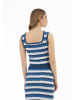 faina Damen Strick Tank Top in Blau Mehrfarbig