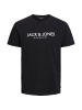 Jack & Jones T-Shirt 'Jake Branding' in schwarz
