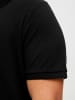 JACK & JONES PLUS Poloshirt in Black