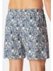 Schiesser Boxershorts Singel-Jersey in Dunkelblau / blau